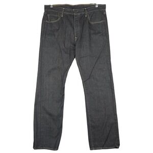 Levi Strauss 501 Mens Jeans Blue Denim‎ Regular Fit 34x30 (Fits 36x30